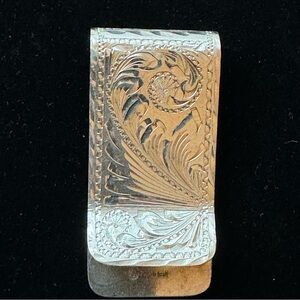 Kustom Kraft silversmith sterling silver money clip